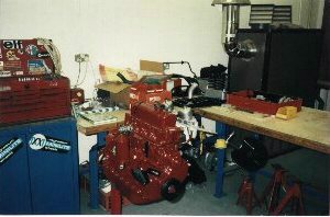 THE ENGINE AFTER REBUILBING
